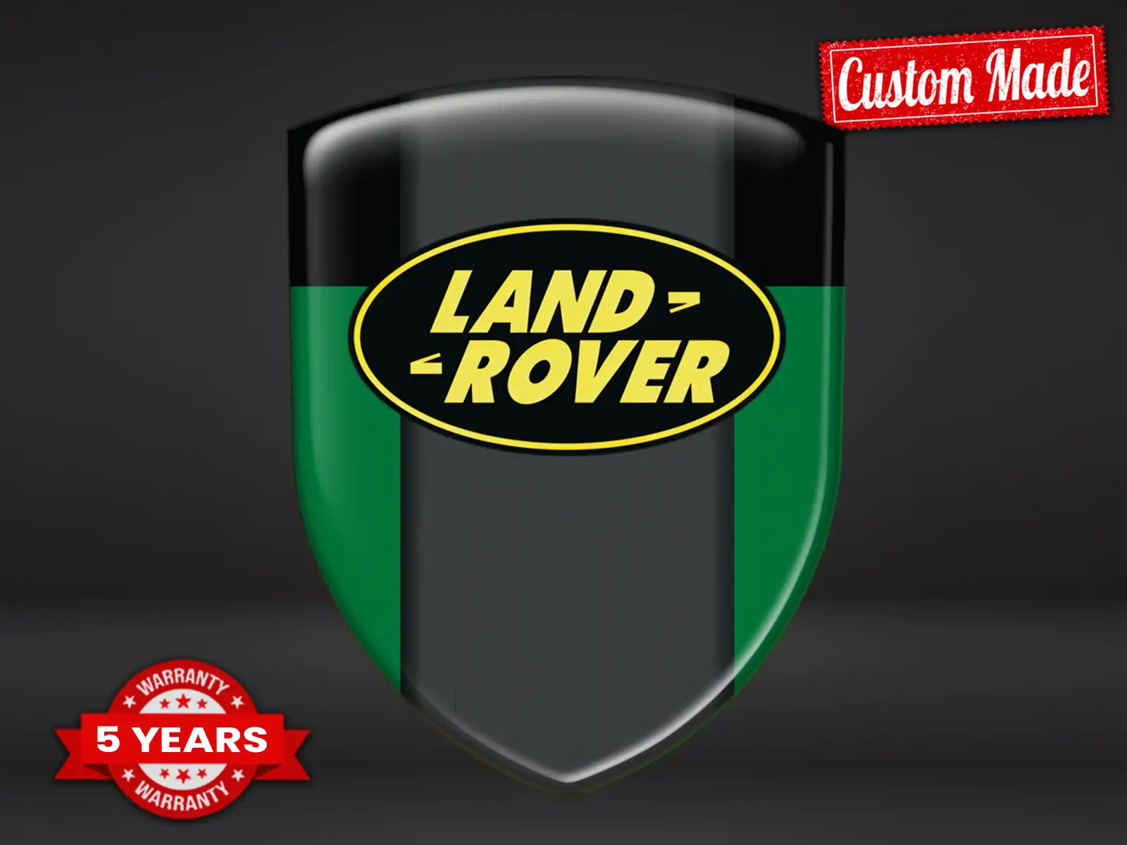 Land Rover Heckscheibensticker Stabil Minimal Design Auto